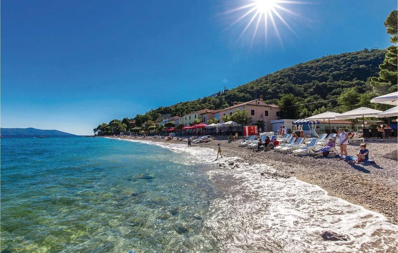 Beach Front Apartment In Moscenicka Draga Croatia