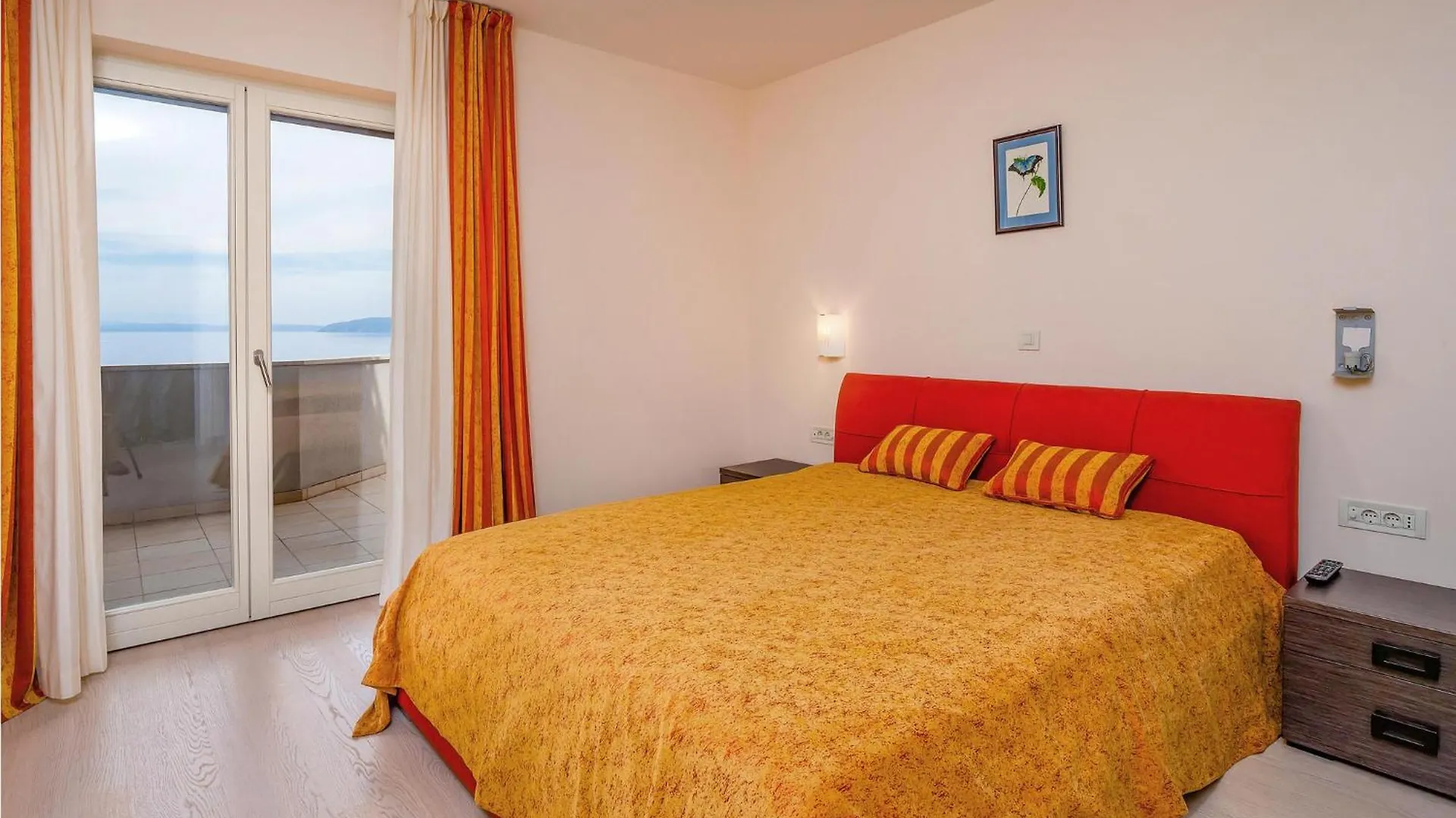 Beach Front Apartment In Moscenicka Draga Croatia